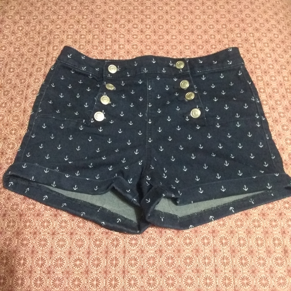 Rue 21 High Waisted Shorts Juniors sz 5/6